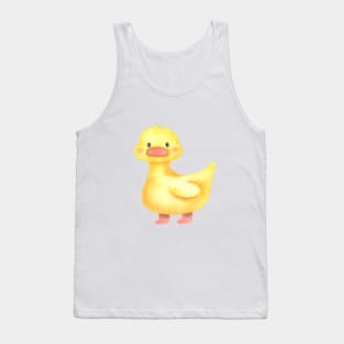 Yellow Cuddle Duck, Look How Cute and Happy this Duck Is! Tank Top